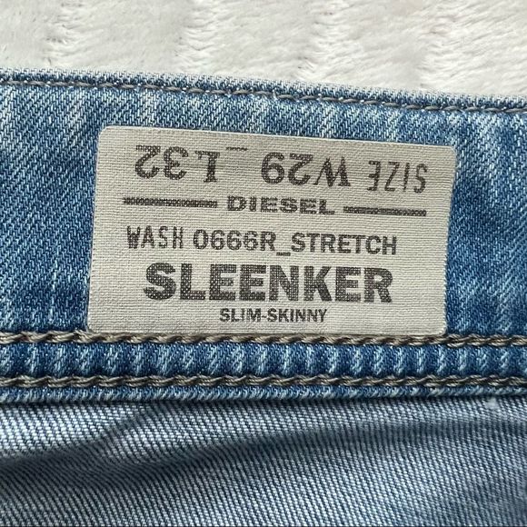 Diesel Sleenker Slim Skinny Size 29 Jeans - Picture 13 of 13